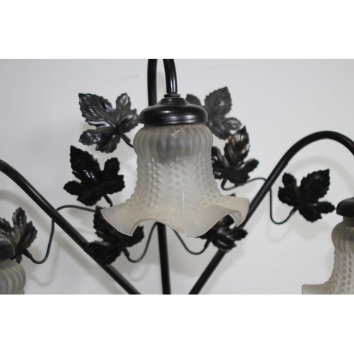 230 - LARGE ORNATE FIGURED LAMP
84 X 50CM