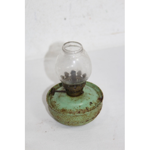 231 - QUANTITY OF OIL LAMPS AND A PRIMUS STOVE
38CM