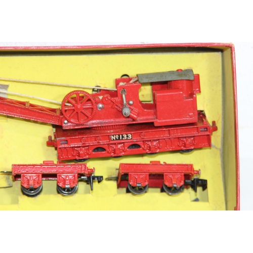 705 - HORNBY DUBLO 4620 BREAKDOWN CRANE IN ORGINAL BOX