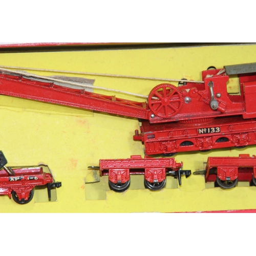 705 - HORNBY DUBLO 4620 BREAKDOWN CRANE IN ORGINAL BOX