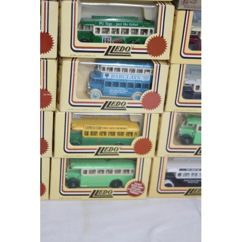 709 - QUANTITY OF 30 BOXED DIE CAST VEHICLES