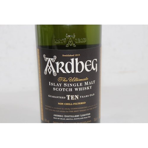 789 - BOTTLE OF ARDBEG ISLAY SINGLE MALT WHISKEY