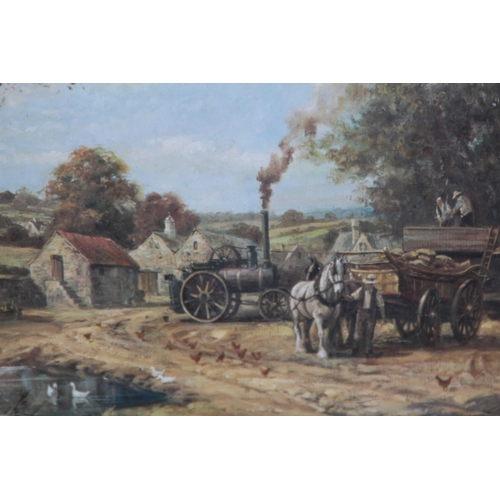 176 - 2 X FRAMED AND GLAZED LIMITED EDITION SIGNED PRINTS BY ALAN FEARNLEY
78 X 62CM