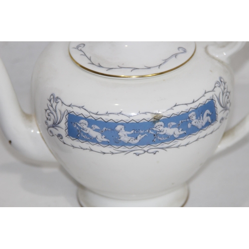 322 - COALPORT REVELRY TEAPOT ETC
19CM