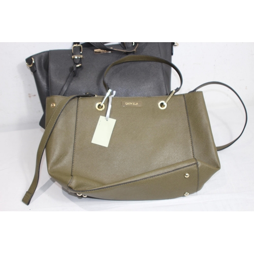 414 - SELECTION OF 3 LADIES CARVELA HANDBAGS