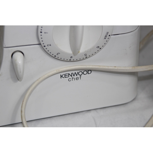 418 - KENWOOD MIXER AND SET OF SCALES