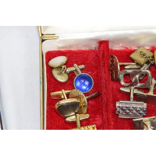 481 - LARGE QUANTITY OF COSTUME JEWELLERY INCLUDING CUFFLINKS