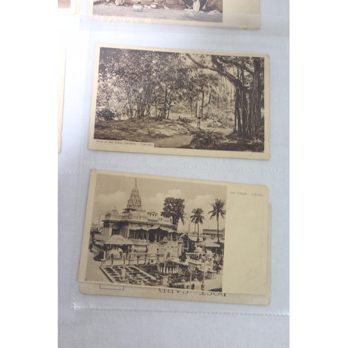 486 - COLLECTION OF EARLY 20TH CENTURY POSTCARD DEPICTING SCENES OF INDIA