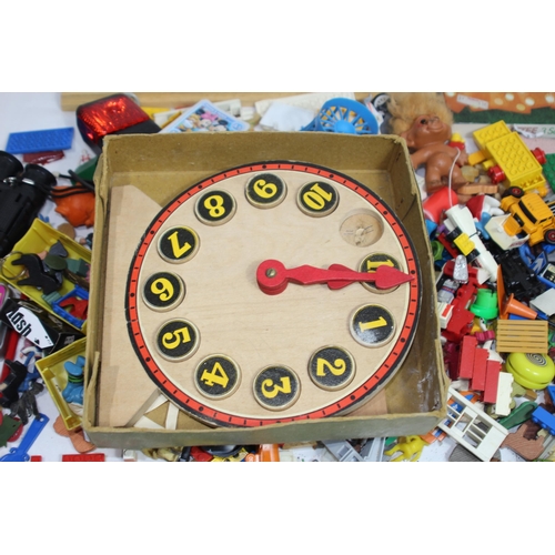 732 - BOX OF INTERESTING TOYS ETC