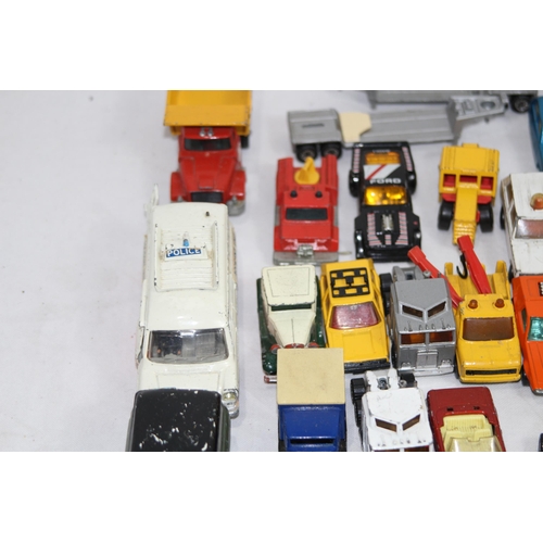 733 - LARGE QUANTITY OF MATCH BOX DIE CAST CARS