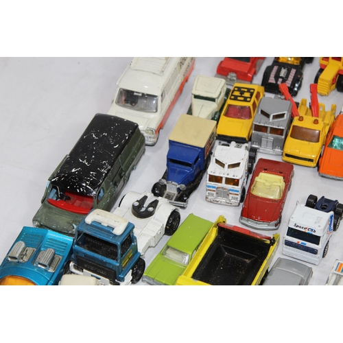 733 - LARGE QUANTITY OF MATCH BOX DIE CAST CARS