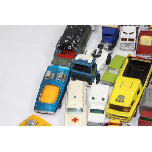 733 - LARGE QUANTITY OF MATCH BOX DIE CAST CARS