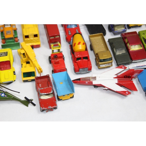 733 - LARGE QUANTITY OF MATCH BOX DIE CAST CARS