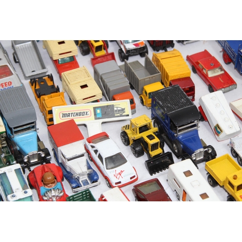 733 - LARGE QUANTITY OF MATCH BOX DIE CAST CARS