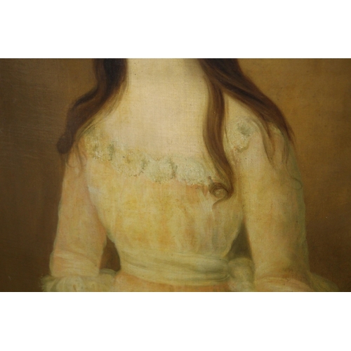 182 - ANTIQUE PORTRAIT OF RACHEL STEWART
150 X 96CM