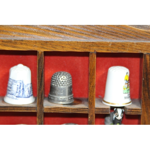 332 - LARGE COLLECTION OF THIMBLES