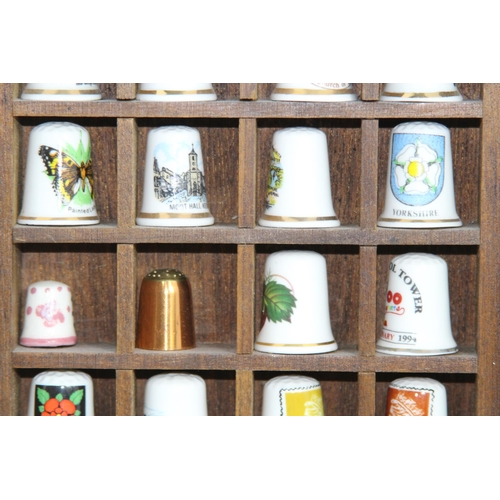 332 - LARGE COLLECTION OF THIMBLES