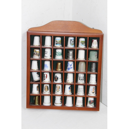 332 - LARGE COLLECTION OF THIMBLES