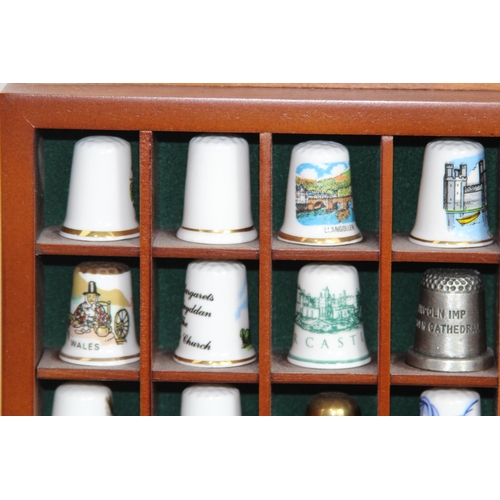 332 - LARGE COLLECTION OF THIMBLES