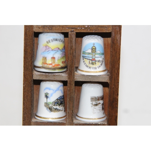 332 - LARGE COLLECTION OF THIMBLES