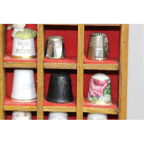 332 - LARGE COLLECTION OF THIMBLES