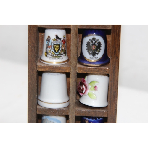 332 - LARGE COLLECTION OF THIMBLES