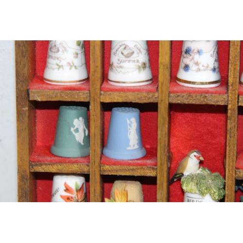 332 - LARGE COLLECTION OF THIMBLES