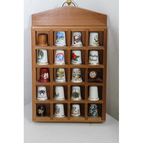 332 - LARGE COLLECTION OF THIMBLES