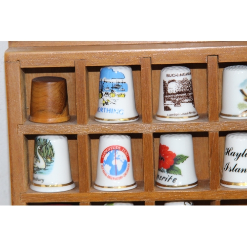 332 - LARGE COLLECTION OF THIMBLES