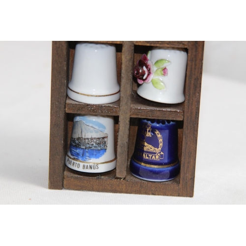 332 - LARGE COLLECTION OF THIMBLES