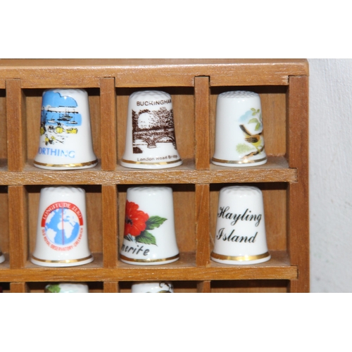 332 - LARGE COLLECTION OF THIMBLES