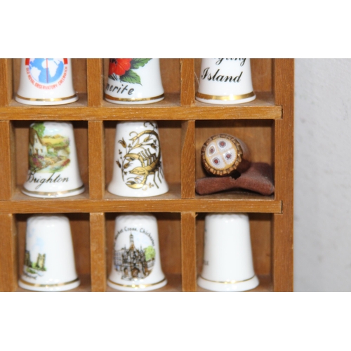 332 - LARGE COLLECTION OF THIMBLES