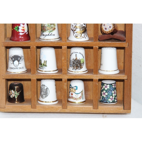 332 - LARGE COLLECTION OF THIMBLES