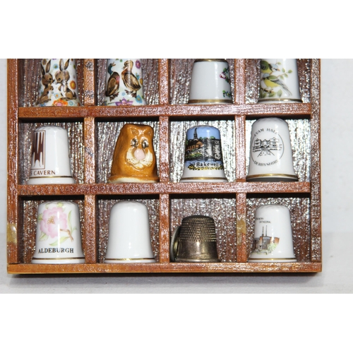 332 - LARGE COLLECTION OF THIMBLES