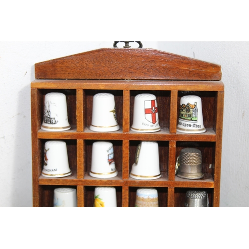 332 - LARGE COLLECTION OF THIMBLES