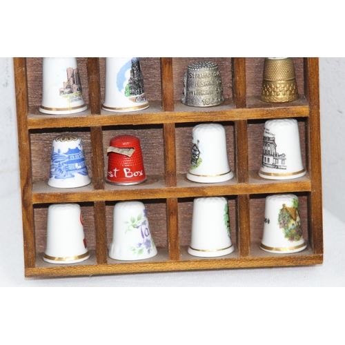 332 - LARGE COLLECTION OF THIMBLES