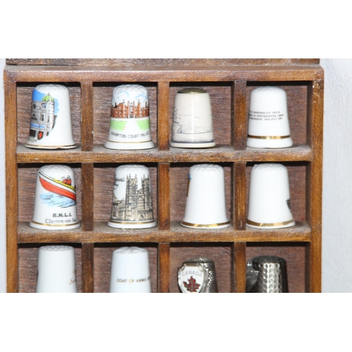 332 - LARGE COLLECTION OF THIMBLES