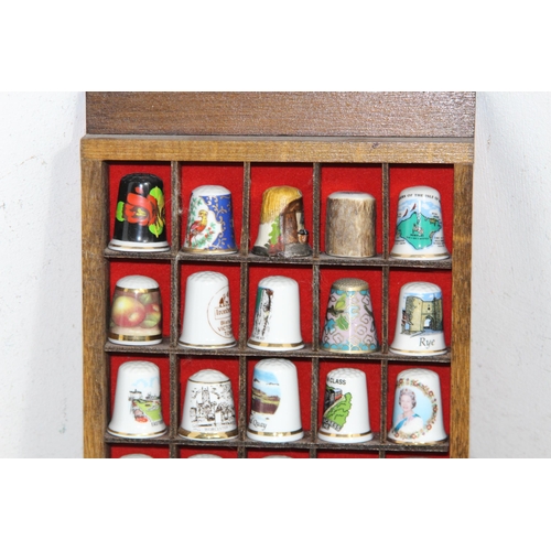 332 - LARGE COLLECTION OF THIMBLES