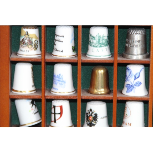 332 - LARGE COLLECTION OF THIMBLES