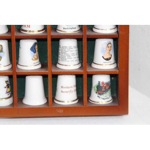 332 - LARGE COLLECTION OF THIMBLES