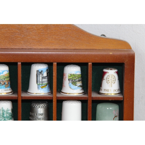 332 - LARGE COLLECTION OF THIMBLES