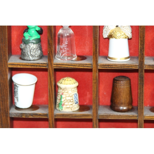 332 - LARGE COLLECTION OF THIMBLES