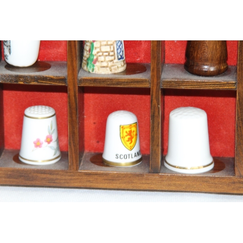 332 - LARGE COLLECTION OF THIMBLES