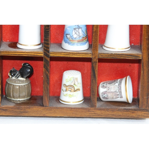 332 - LARGE COLLECTION OF THIMBLES