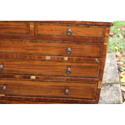 37 - ANTIQUE APPRENTICE CHEST OF DRAWERS 
48 X 29 X 42CM