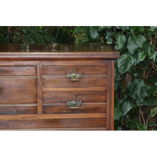 41 - ANTIQUE CHEST OF DRAWERS 
121 X 55 X 121CM