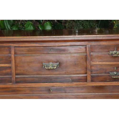 41 - ANTIQUE CHEST OF DRAWERS 
121 X 55 X 121CM