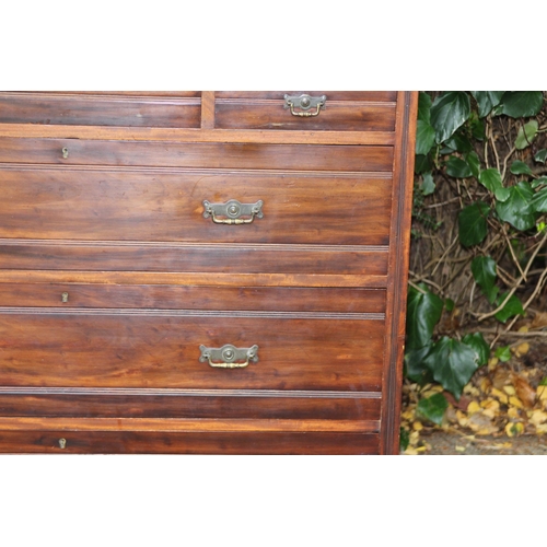 41 - ANTIQUE CHEST OF DRAWERS 
121 X 55 X 121CM