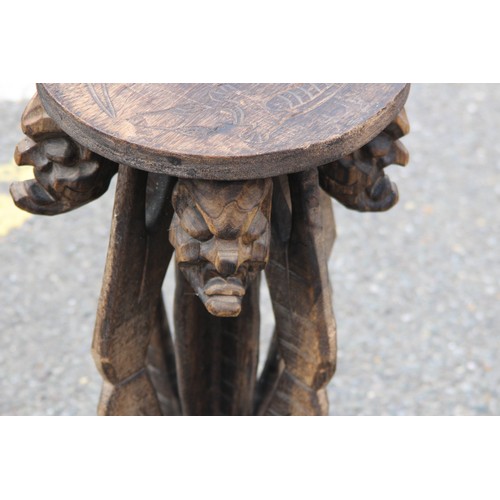 530 - ETHNIC CARVED STAND
28 X 51CM