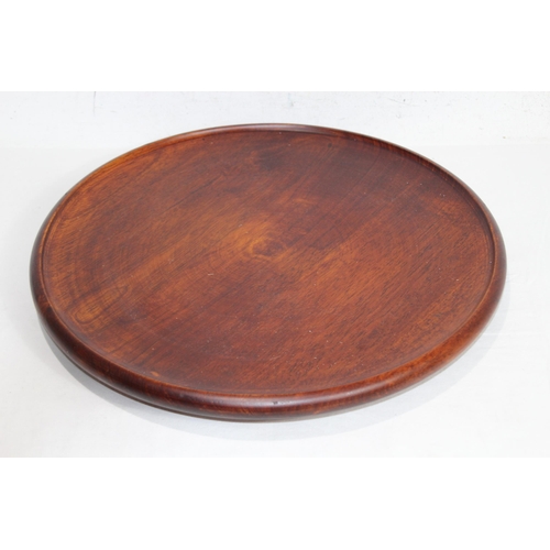 334 - LAZY SUSAN WITH ORIENTAL HORDERVES DISH
40CM